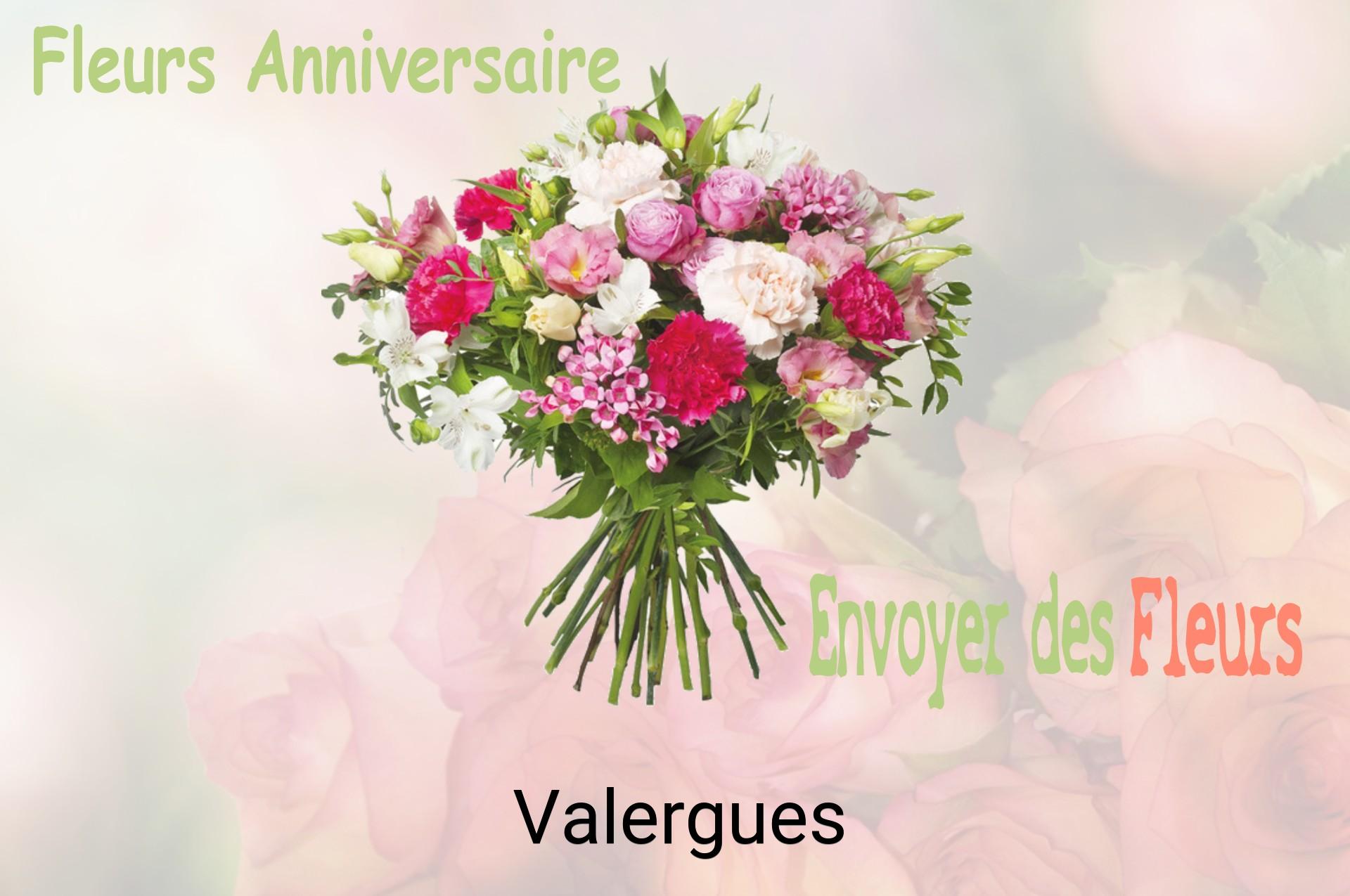 Bouquet de fleurs d’anniversaire livré à Valergues