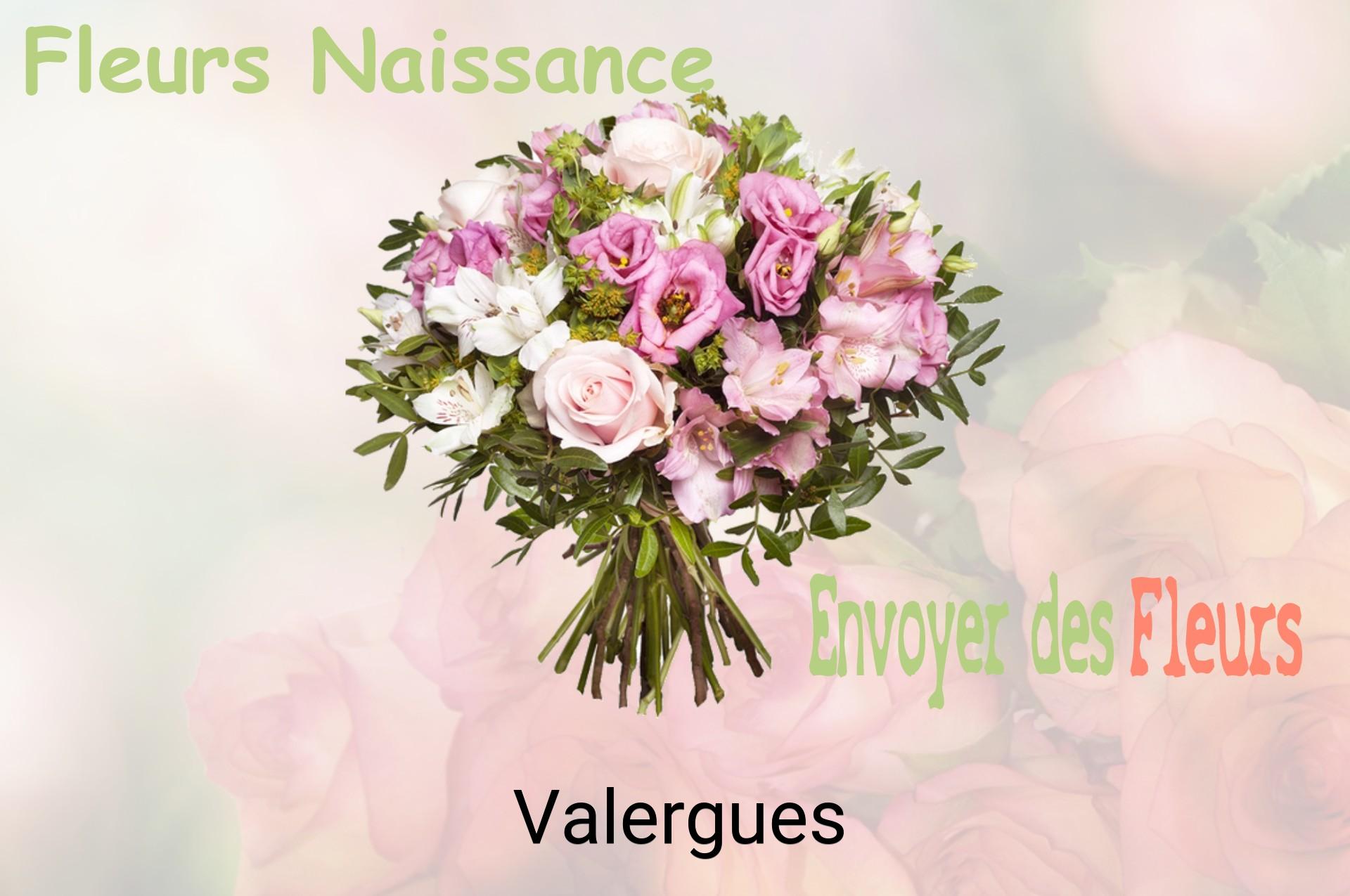 Bouquet de fleurs de naissance livré à Valergues
